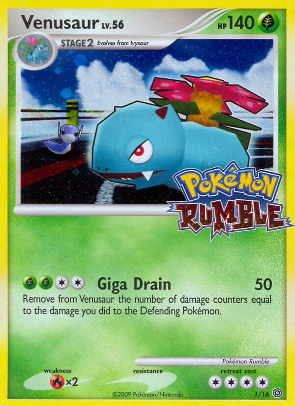 Venusaur (1/16) [Pokémon Rumble] | Silver Goblin