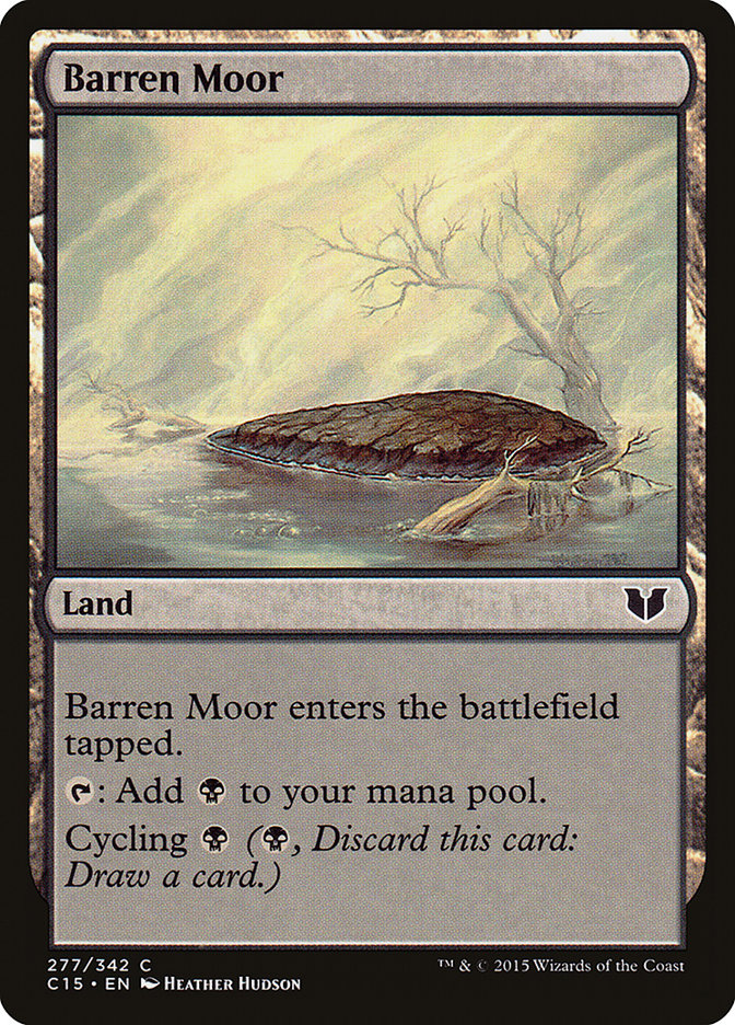 Barren Moor [Commander 2015] | Silver Goblin