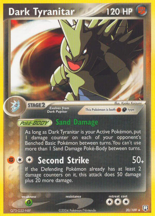 Dark Tyranitar (20/109) [EX: Team Rocket Returns] | Silver Goblin