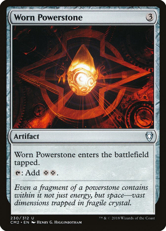 Worn Powerstone [Commander Anthology Volume II] | Silver Goblin