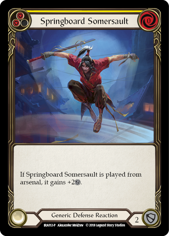 Springboard Somersault [IRA012-P] (Ira Welcome Deck)  1st Edition Normal | Silver Goblin