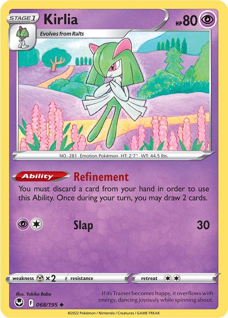 Kirlia (068/195) [Sword & Shield: Silver Tempest] | Silver Goblin