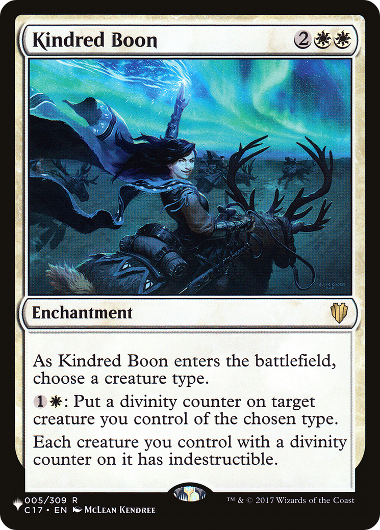 Kindred Boon [Secret Lair: Angels] | Silver Goblin