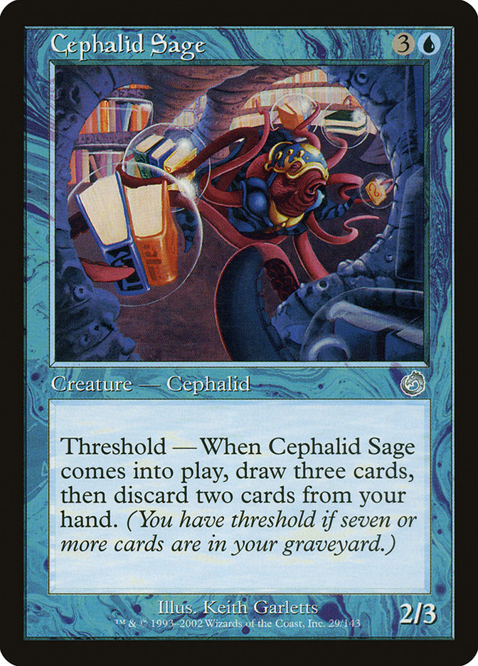 Cephalid Sage [Torment] | Silver Goblin