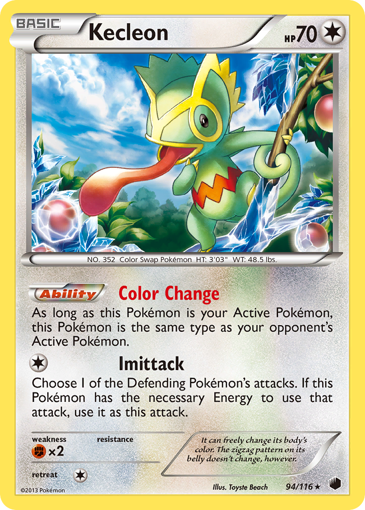 Kecleon (94/116) [Black & White: Plasma Freeze] | Silver Goblin