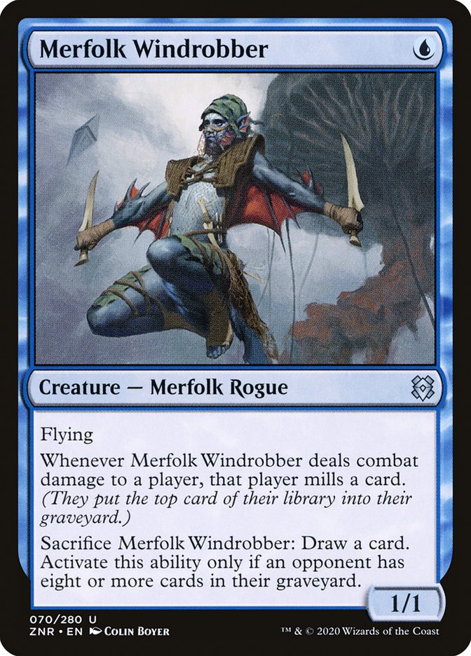 Merfolk Windrobber [Zendikar Rising] | Silver Goblin