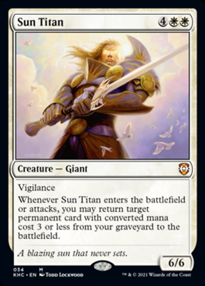 Sun Titan [Kaldheim Commander] | Silver Goblin
