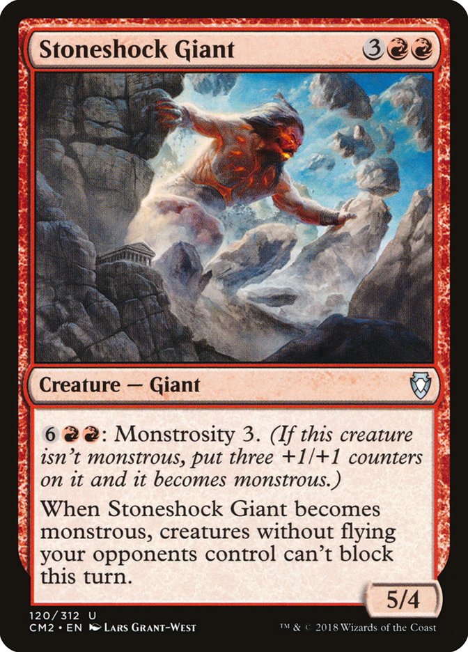 Stoneshock Giant [Commander Anthology Volume II] | Silver Goblin