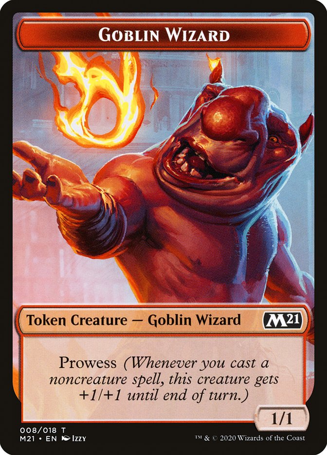 Goblin Wizard Token [Core Set 2021 Tokens] | Silver Goblin
