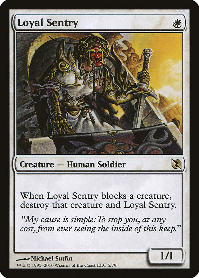 Loyal Sentry [Duel Decks: Elspeth vs. Tezzeret] | Silver Goblin