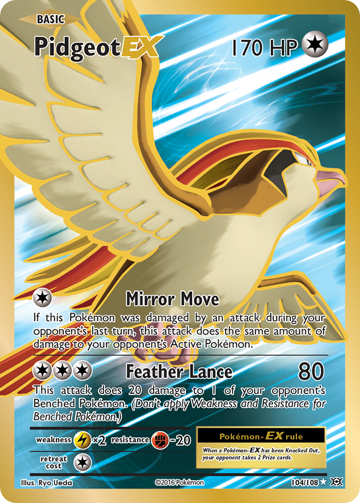 Pidgeot EX (104/108) [XY: Evolutions] | Silver Goblin