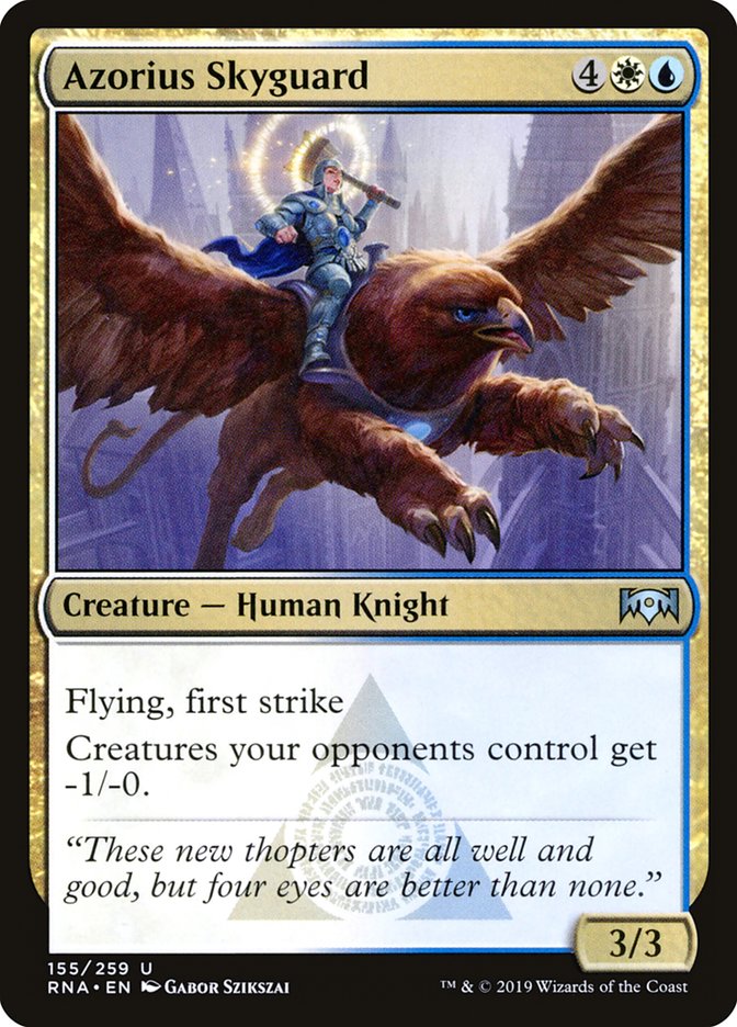 Azorius Skyguard [Ravnica Allegiance] | Silver Goblin