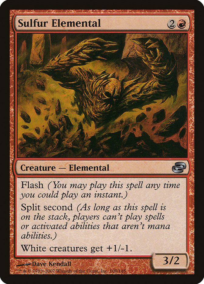 Sulfur Elemental [Planar Chaos] | Silver Goblin