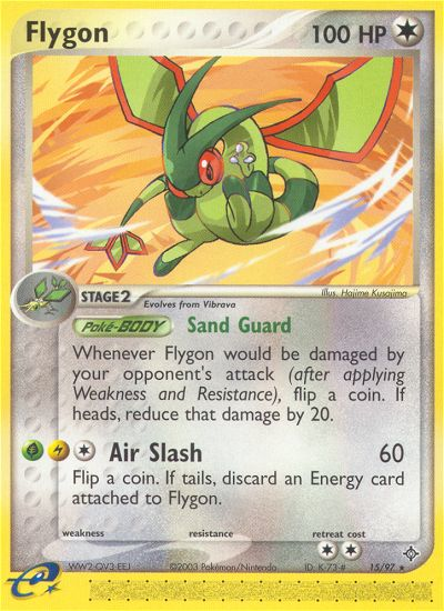 Flygon (15/97) [EX: Dragon] | Silver Goblin