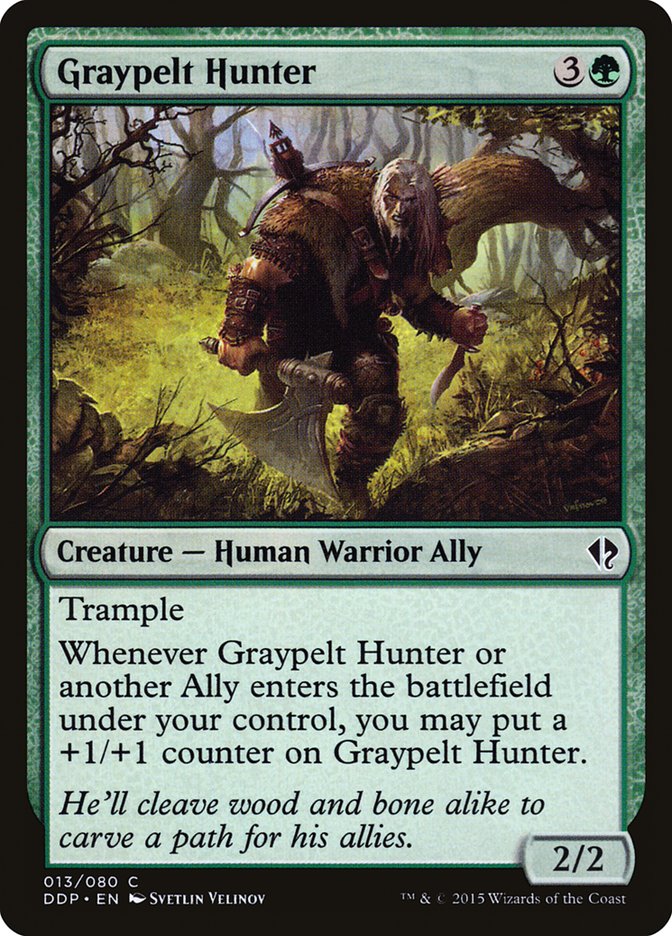 Graypelt Hunter [Duel Decks: Zendikar vs. Eldrazi] | Silver Goblin