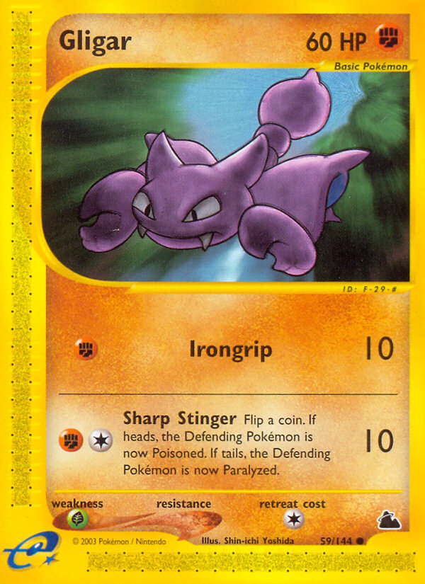 Gligar (59/144) [Skyridge] | Silver Goblin