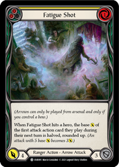 Fatigue Shot (Yellow) [EVR095] (Everfest)  1st Edition Rainbow Foil | Silver Goblin