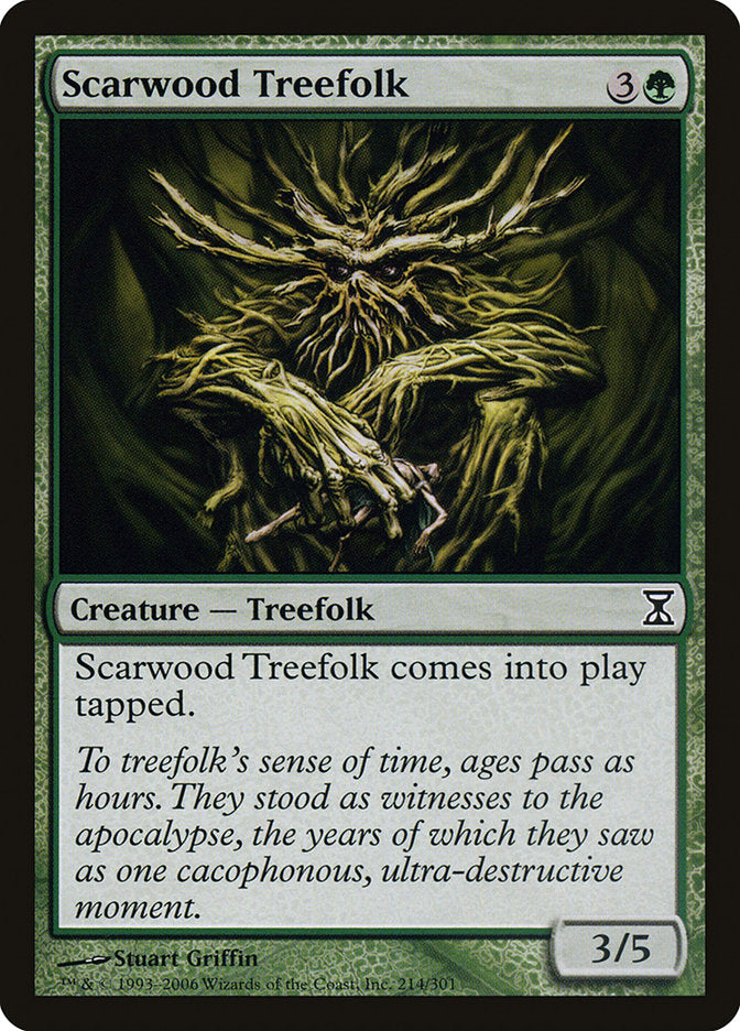 Scarwood Treefolk [Time Spiral] | Silver Goblin