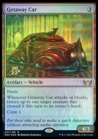 Getaway Car [Streets of New Capenna Prerelease Promos] | Silver Goblin