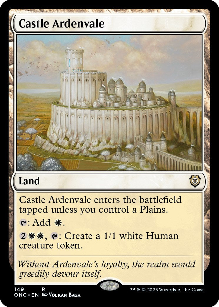 Castle Ardenvale [Phyrexia: All Will Be One Commander] | Silver Goblin