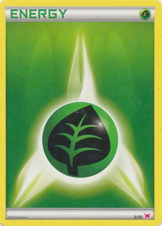 Grass Energy (3/30) [XY: Trainer Kit 2 - Latias] | Silver Goblin