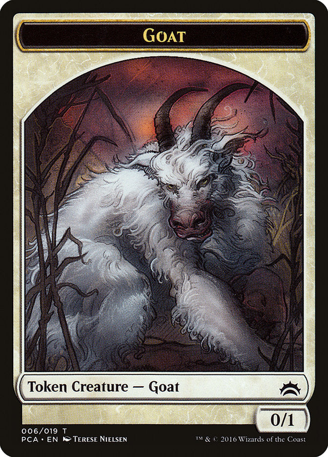Goat // Insect Double-Sided Token [Planechase Anthology Tokens] | Silver Goblin