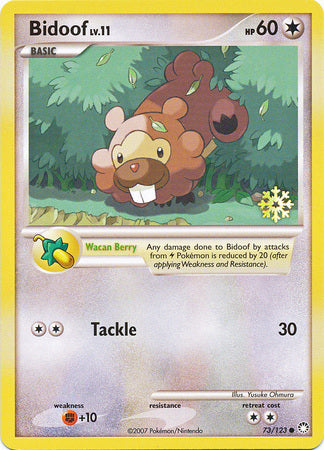 Bidoof (73/123) [Countdown Calendar Promos] | Silver Goblin