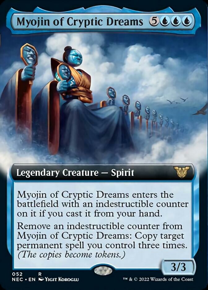 Myojin of Cryptic Dreams (Extended Art) [Kamigawa: Neon Dynasty Commander] | Silver Goblin