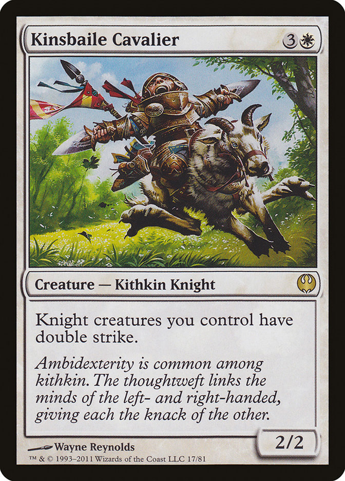 Kinsbaile Cavalier [Duel Decks: Knights vs. Dragons] | Silver Goblin