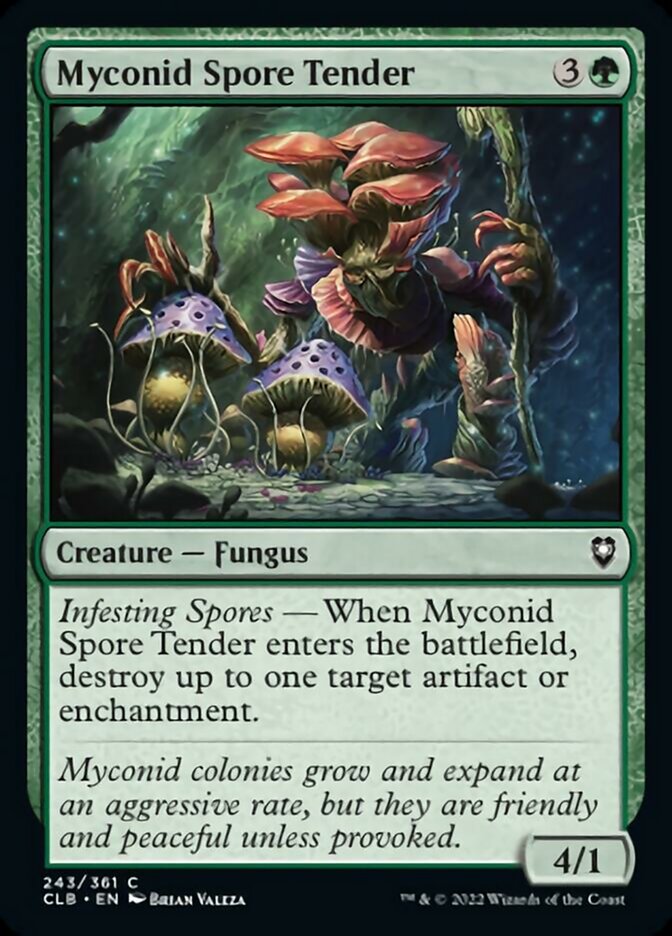 Myconid Spore Tender [Commander Legends: Battle for Baldur's Gate] | Silver Goblin