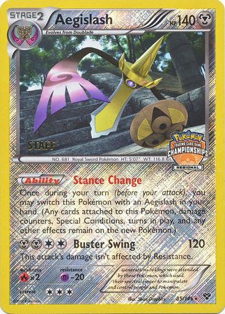 Aegislash (85/146) (Regional Championship Promo Staff) [XY: Base Set] | Silver Goblin