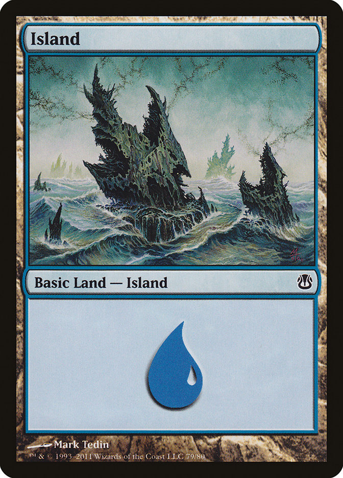 Island (79) [Duel Decks: Ajani vs. Nicol Bolas] | Silver Goblin