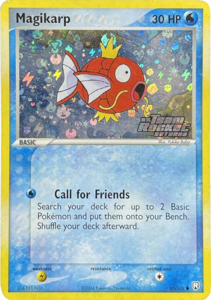 Magikarp (65/109) (Stamped) [EX: Team Rocket Returns] | Silver Goblin