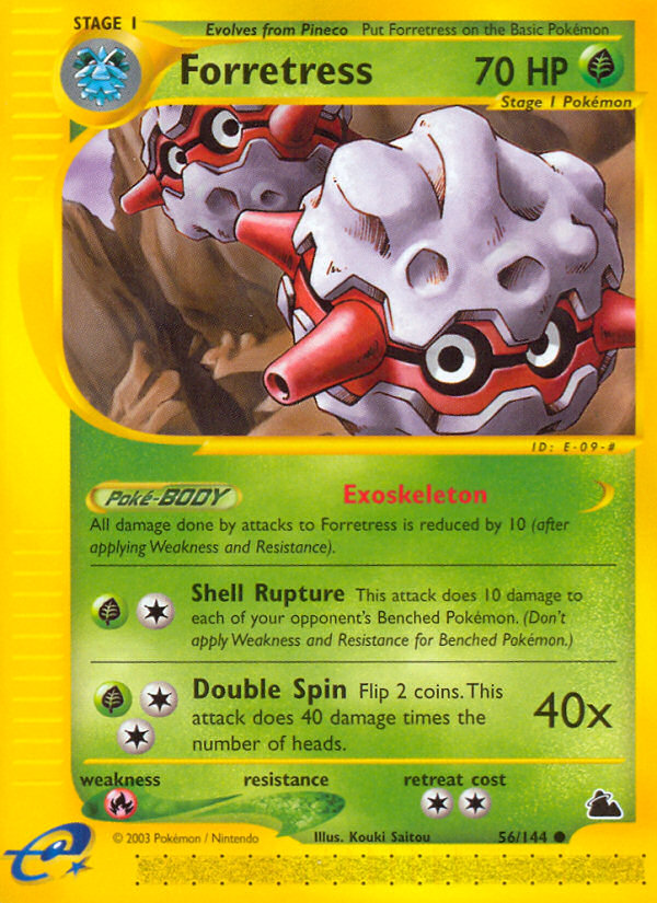 Forretress (56/144) [Skyridge] | Silver Goblin