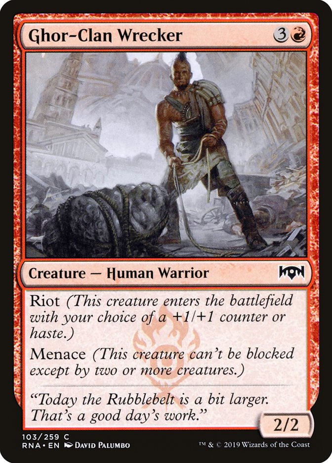 Ghor-Clan Wrecker [Ravnica Allegiance] | Silver Goblin
