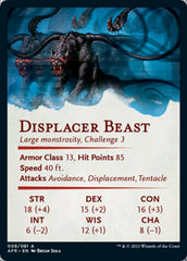 Displacer Beast Art Card [Dungeons & Dragons: Adventures in the Forgotten Realms Art Series] | Silver Goblin