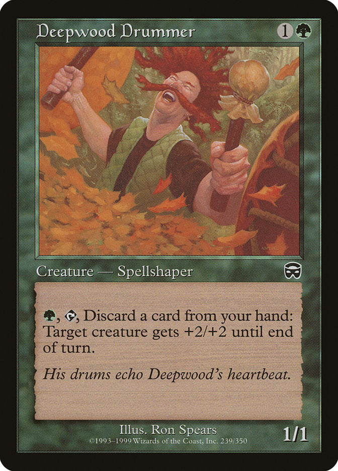 Deepwood Drummer [Mercadian Masques] | Silver Goblin