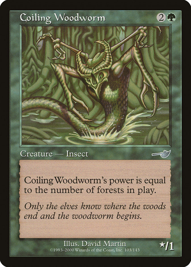Coiling Woodworm [Nemesis] | Silver Goblin