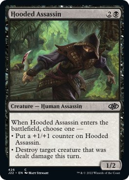 Hooded Assassin [Jumpstart 2022] | Silver Goblin