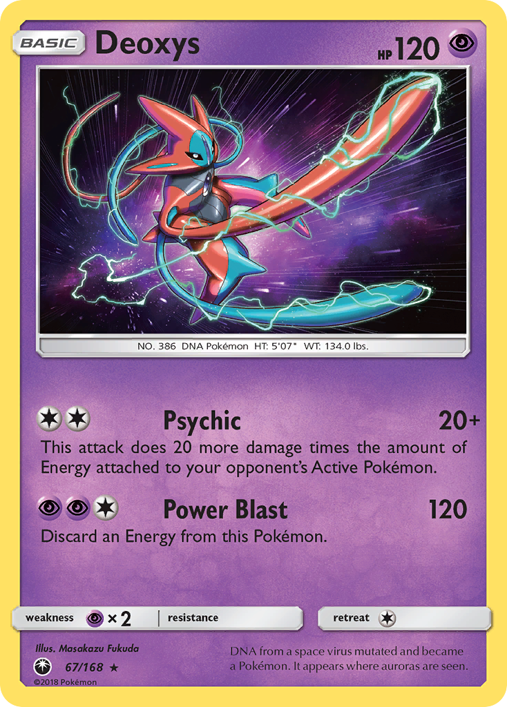 Deoxys (67/168) [Sun & Moon: Celestial Storm] | Silver Goblin