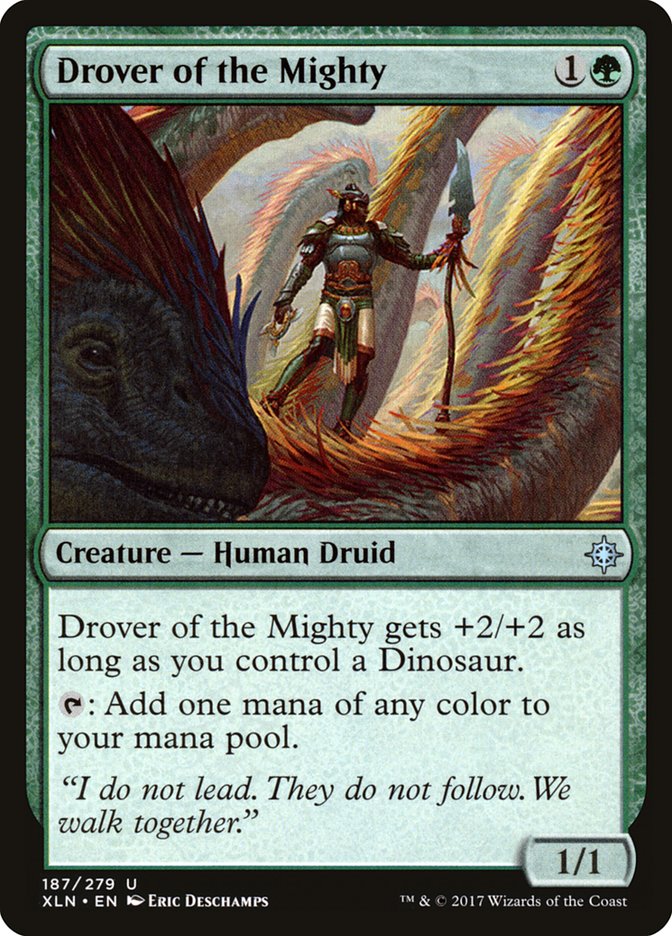 Drover of the Mighty [Ixalan] | Silver Goblin