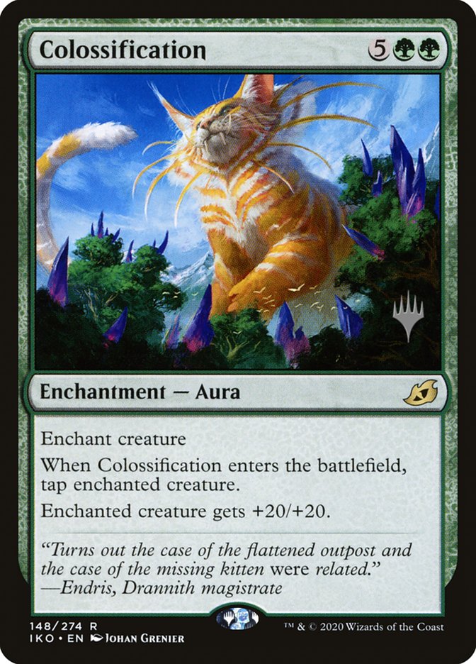 Colossification (Promo Pack) [Ikoria: Lair of Behemoths Promos] | Silver Goblin