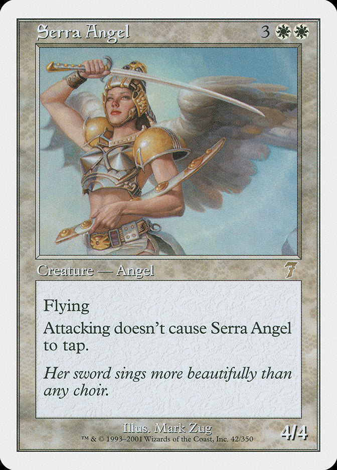 Serra Angel [Seventh Edition] | Silver Goblin