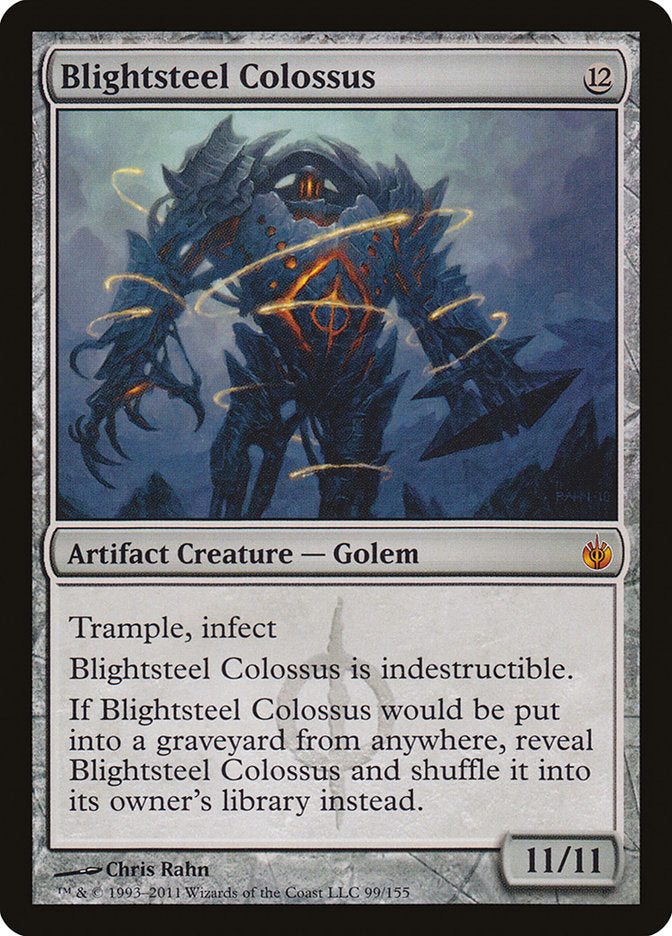 Blightsteel Colossus [Mirrodin Besieged] | Silver Goblin