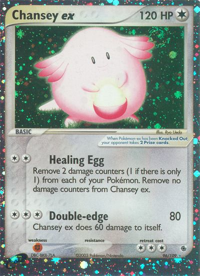 Chansey ex (96/109) [EX: Ruby & Sapphire] | Silver Goblin