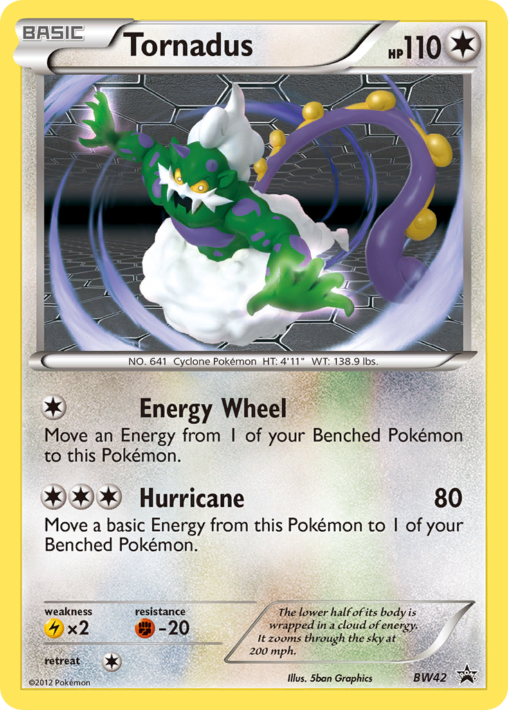 Tornadus (BW42) [Black & White: Black Star Promos] | Silver Goblin