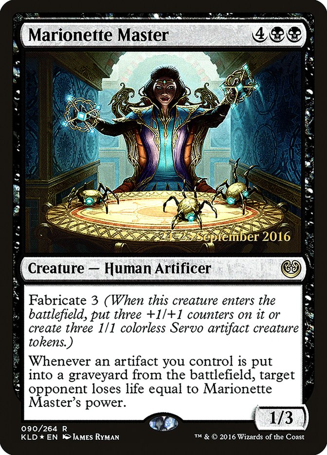 Marionette Master [Kaladesh Prerelease Promos] | Silver Goblin