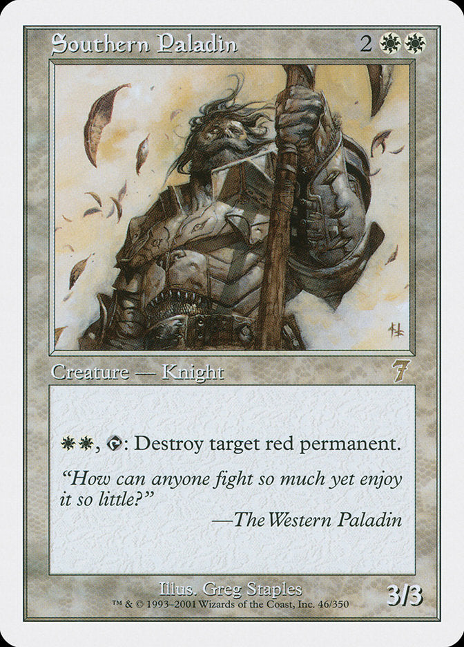 Southern Paladin [Seventh Edition] | Silver Goblin