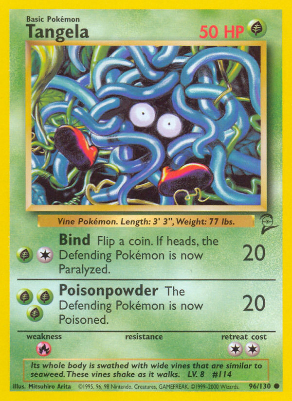 Tangela (96/130) [Base Set 2] | Silver Goblin