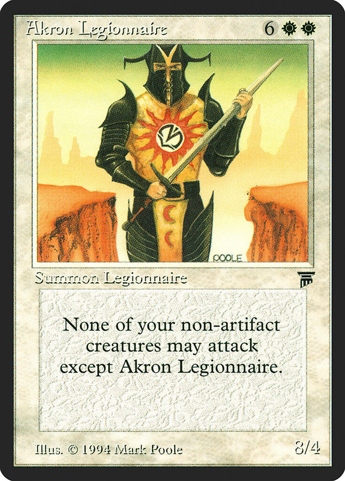Akron Legionnaire [Legends] | Silver Goblin